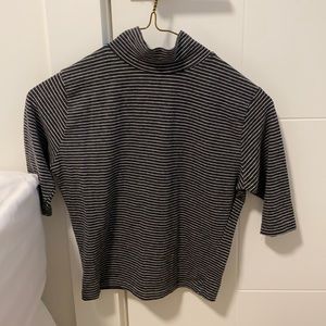 Brandy Melville Striped Mockneck. One size